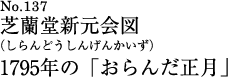 芝蘭堂新元会図