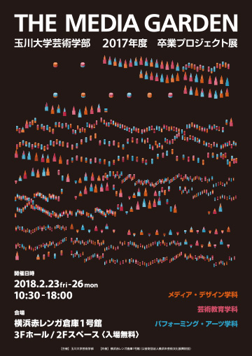 THE MEDIA GARDEN　玉川大学芸術学部 2017年度 卒業プロジェクト展