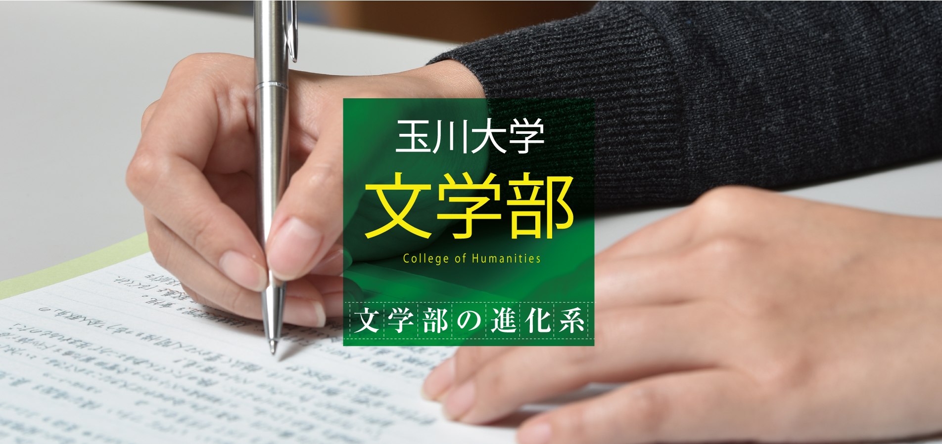 玉川大学文学部文学部の進化系